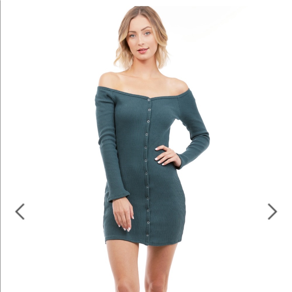 Green dress Size M NWT